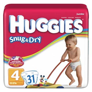 Save $1.00 off (1) Huggies Baby Diapers Printable Coupon