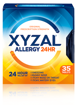 Save $6.00 off (1) XYZAL Allergy Relief Printable Coupon
