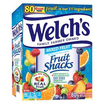 Save $1.00 off (2) Welch’s Fruit Snacks Printable Coupon