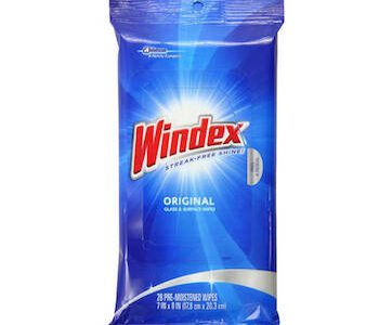 Windex Glass Cleaning Wipes