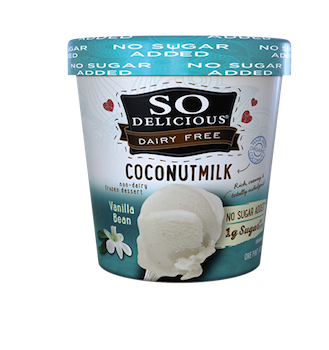 .55 off So Delicious Dairy-Free Frozen Yogurt Printable Coupon