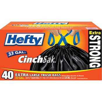 $1.50 off Hefty Large Trash Bags with Printable Coupon