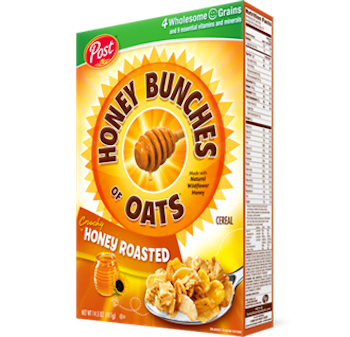 Save .50 off Honey Bunches of Oats Cereal with Printable Coupon