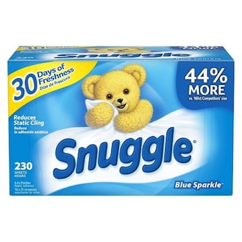 .50 off Snuggle Dryer Sheets with Printable Coupon