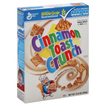 Save .50 off Cinnamon Toast Crunch Cereal Printable Coupon – 2018