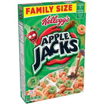 Save $1.00 off (1) Kellogg’s Apple Jacks Cereal Printable Coupon