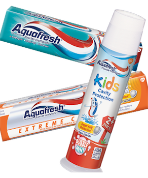Save $0.75 off (1) Aquafresh Toothpaste Printable Coupon