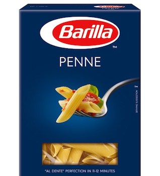 Barilla Pasta Boxes
