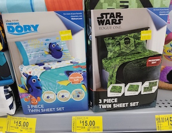 Clearance Alert – Select Twin Bedding Sets for $15 at Walmart