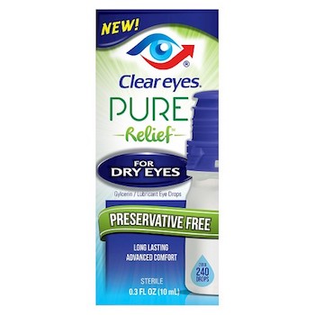 Save $3 off Clear Eyes Pure Relief with Printable Coupon