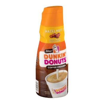Save .75 off Dunkin Donuts Coffee Creamer with Printable Coupon