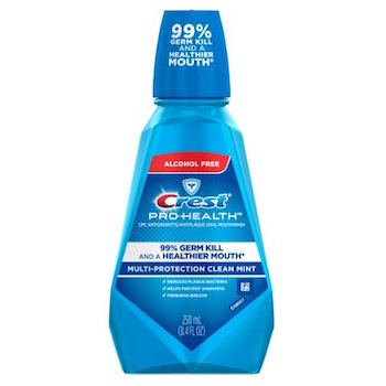 Save .75 off Crest Mouthwash with Printable Coupon