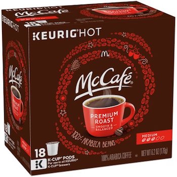 Save $1 off McCafe Coffee K-Cups with Printable Coupon