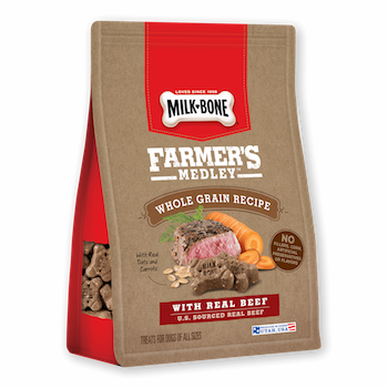 Save $1 off Milk-Bone Farmers Medley Dog Biscuits Printable Coupon