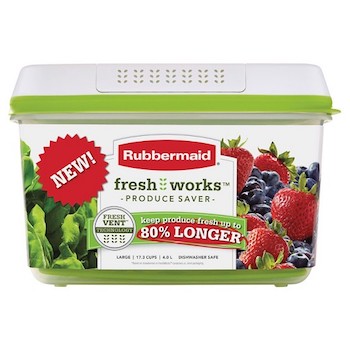 Save $3 off Rubbermaid Produce Saver with Printable Coupon