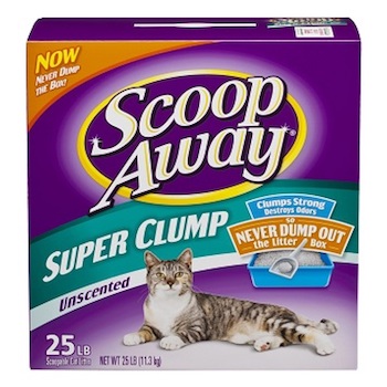Save $1.50 off Scoop Away Cat Litter with Printable Coupon