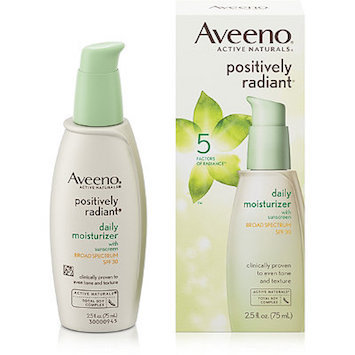 Save $3 off Aveeno Positively Radiant Skincare with Printable Coupon
