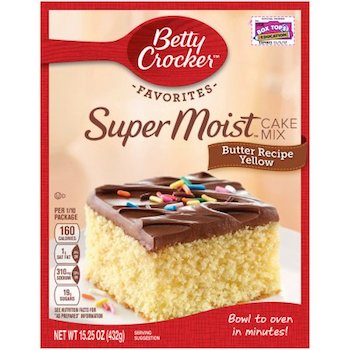 Save .50 off (2) Betty Crocker Baking Mix or Frosting Printable Coupon