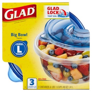 Save $1 off Glad Food Containers with Printable Coupon
