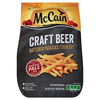 $1 off McCain Craft Beer French Fries / Onion Rings with Printable Coupon