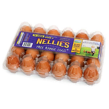 Save $1.50 off Nellie’s Free Range Eggs (18 ct.) with Printable Coupon