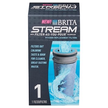 Save $2 off Brita Stream Water Filters with Printable Coupon