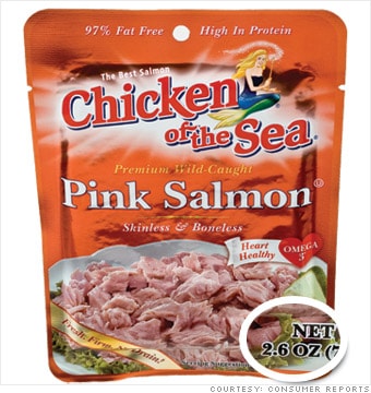 Save $1 off (3) Chicken of the Sea Salmon Pouches with Coupon
