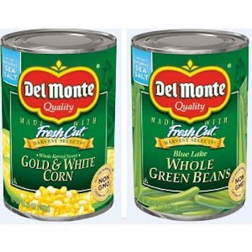 Save 30% off Del Monte Vegetables with Target Digital Coupon