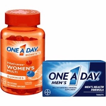 Save $4 off One-A-Day Multivitamins with Target Digital Coupon