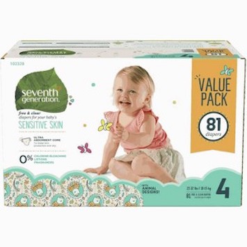 Save $4 off Seventh Generation Baby Diapers with Target Coupon