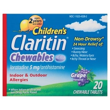 Claritin chewable kids coupon