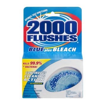 Save $1 off 2000 Flushes Toilet Cleaners with Printable Coupon – 2018