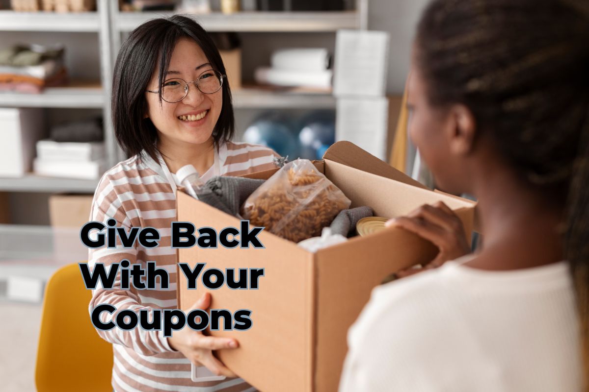 Give Back With Your Coupons