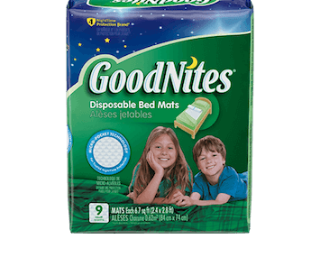 Save $1.50 off GoodNites Bed Mats with Printable Coupon