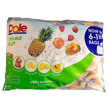 Save $3 off Dole Frozen Mixed Fruit at Sam’s Club with Coupon