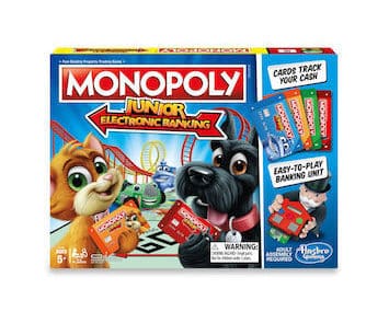 Save $3 off Monopoly Junior Banking Game with Printable Coupon