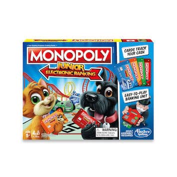 Save $3 off Monopoly Junior Banking Game with Printable Coupon