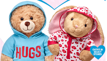 Build-A-Bear $20 for (1) Bear + (1) Clothing with Coupon Offer – 2018