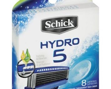 Save $4 off Schick Hydro Men’s Razor Refills with Printable Coupon