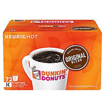 Save $6 off Dunkin Donuts K-Cup Coffee at Sam’s Club with Coupon