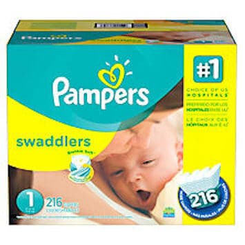Save $10 off (2) Pampers Baby Diapers / Wipes with Sam’s Club Coupon