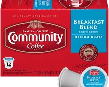 Save $1.50 off Community Coffee K-Cups with Printable Coupon