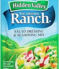 Save $1 off Hidden Valley Ranch Seasoning with Printable Coupon