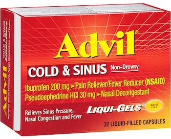 Save $2 on any (1) Advil Cold and Sinus Coupon