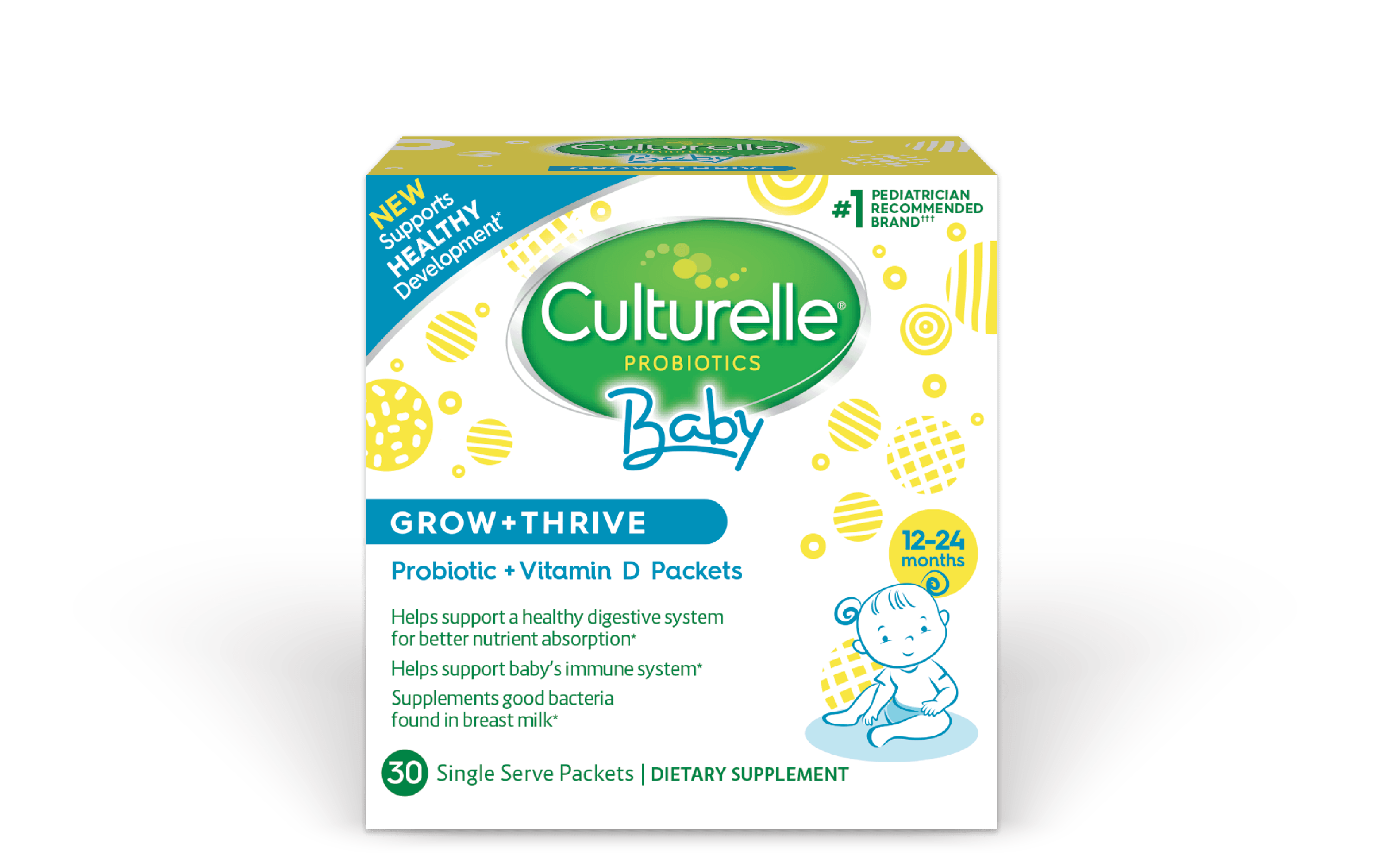 5 off any (1) Culturelle Baby Probiotics Printable Coupon 2021