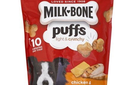 $1 off any (1) Milk Bone Puffs Dog Treats