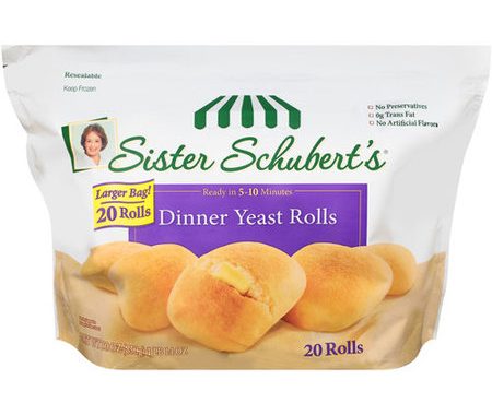 Save $0.75 off (2) Sister Schuberts Frozen Rolls Printable Coupon