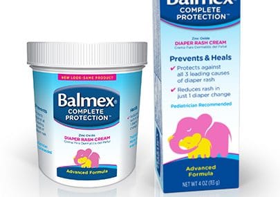 $2 off (1) Balmex Diaper Rash Cream Printable Coupon