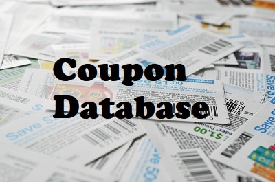 keep calm and coupon database