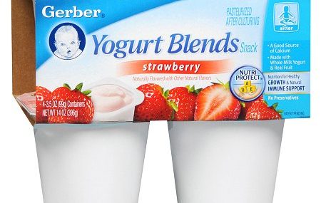 $1.25 off (2) Gerber Yogurt Blends Printable Coupon